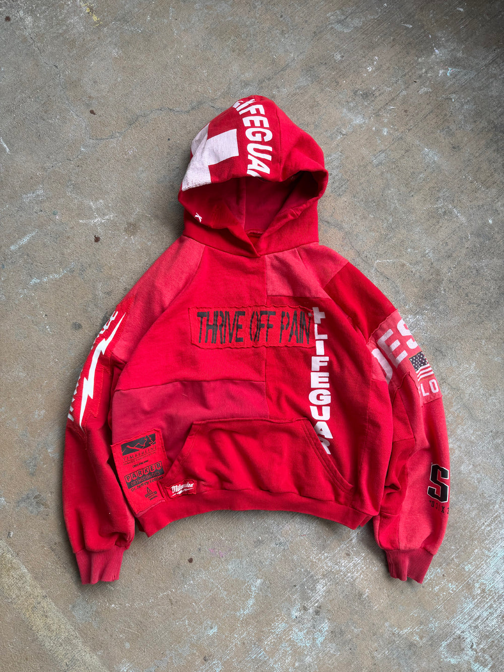 Patchwork Hoodie