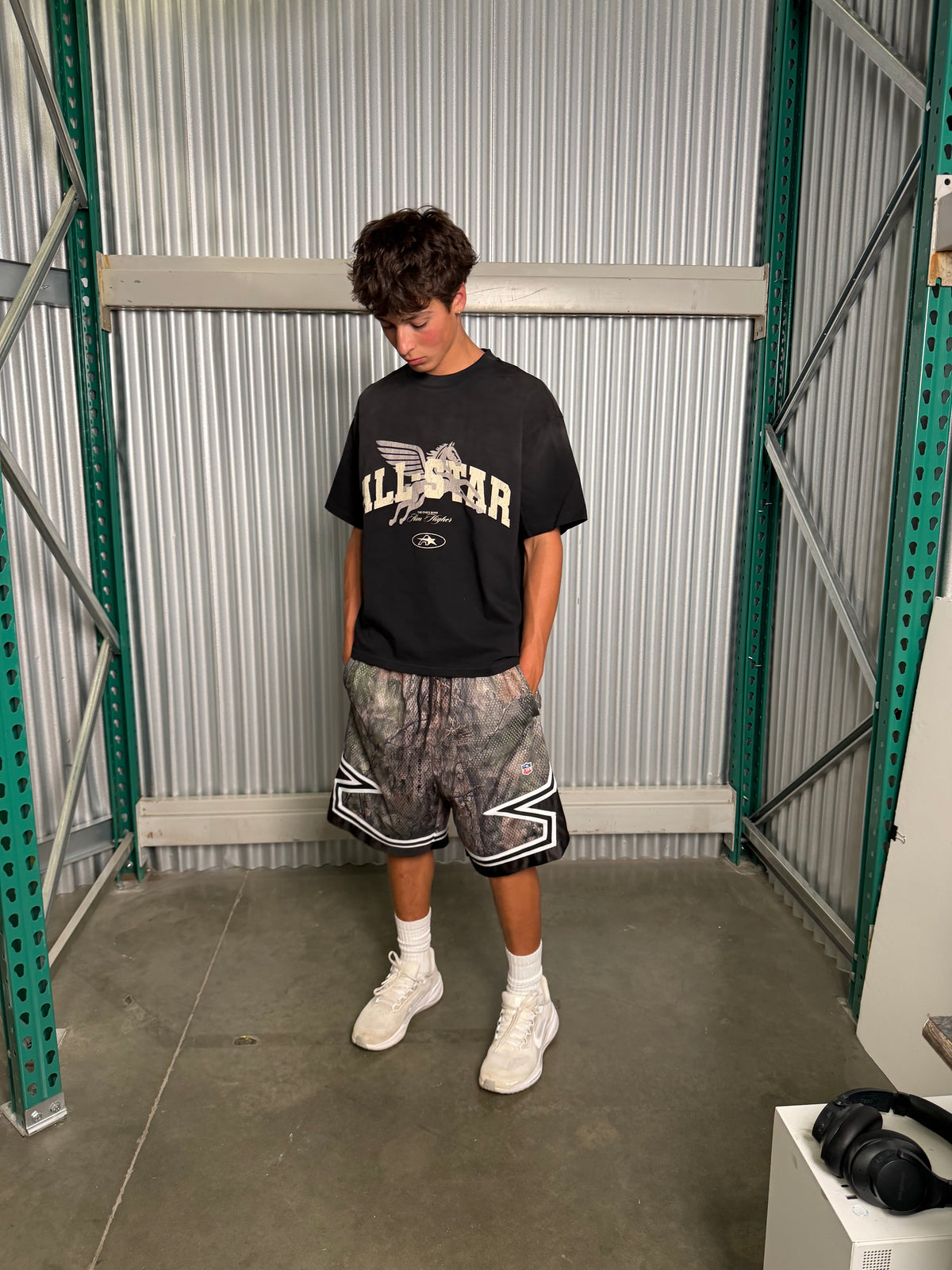 Osias in the All-Star short